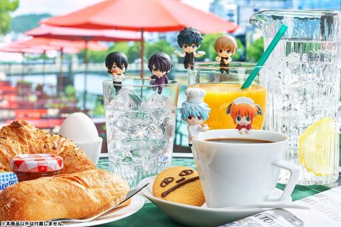 Gintama: Ochatomo Yorozuya Cafe Mini Trading Figures (Display of 8)