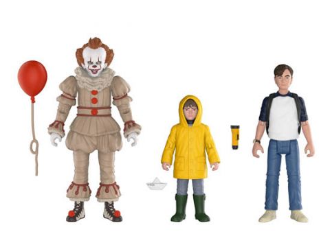 Stephen King's It: Pennywise Georgie Bill Action Figure Assortment (Set of 3)