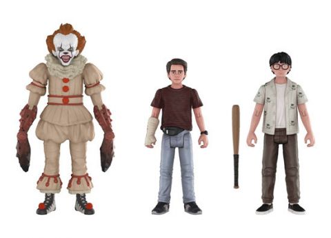 Stephen King's It: Pennywise Richie Eddie Action Figure Assortment (Set of 3)