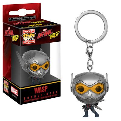 Key Chain: Ant-Man and The Wasp - Wasp Pocket Pop Vinyl