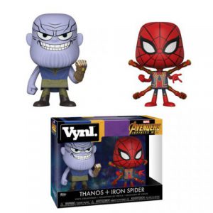 Avengers Infinity War: Thanos & Iron Spider Vynl Figure (2-Pack)