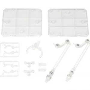 Tamashii Stage: Act. 4 for Humanoid Stand Support (Clear) For Action Figures