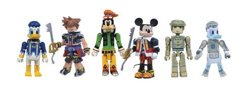 Minimates: Kingdom Hearts - Series 1 Action Figure Assortment (Display of 12 2-Packs)