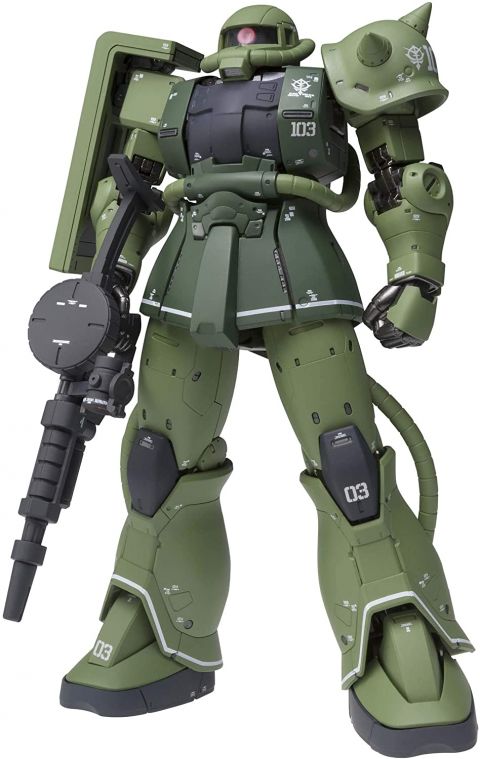 Gundam: Char's Zaku II Type C MS-06C Fix Figuration Metal Composite Action Figure