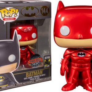 Batman: Batman (Red Metallic) Pop Figure (Special Edition)