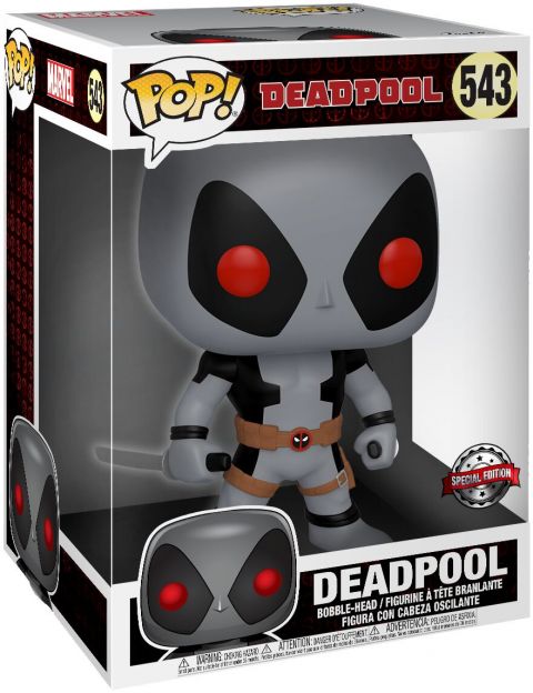 Deadpool: Deadpool (Gray Two Swords) 10'' Pop Figure (Special Edition)