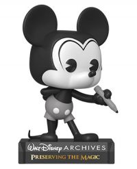Disney: Archives - Mickey Mouse (B&W) Pop Figure