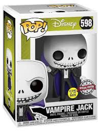 Nightmare Before Christmas: Vampire Jack (GITD) Pop Figure (Special Edition)