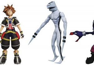 Kingdom Hearts: Series 1 Action Figures (Set of 3) (Sora, Dusk, Soldier)