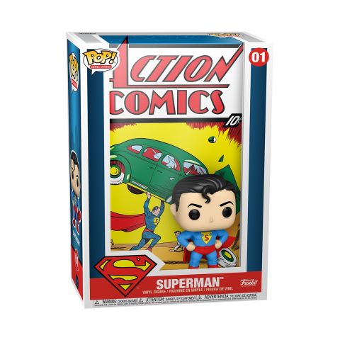 Superman: Superman Action Comics Pop Vinyl Comic Cover Figure