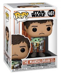 Star Wars: Mandalorian - Mando Holding Child Pop Figure