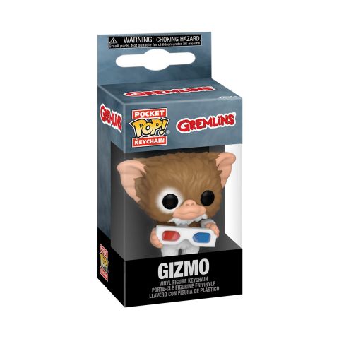 Key Chain: Gremlins - Gizmo w/3D Glasses Pocket Pop