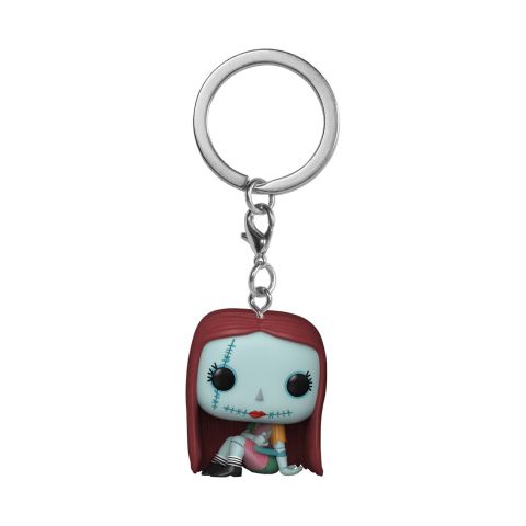 Key Chain: Nightmare Before Christmas - Sally Sewing Pocket Pop