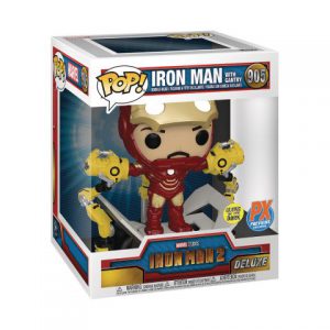 Iron Man 2: Iron Man MKIV w/ Gantry Deluxe Pop Figure (PX Exclusive)