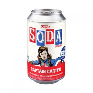 Marvel's What If?: Captain Carter Vinyl Soda Figure (Limited Edition: 12,500 PCS)