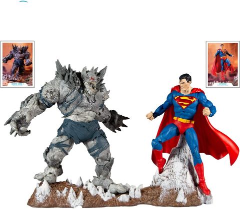 Superman: Doomsday vs Superman Action Figure (Set of 2)