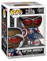 Falcon and the Winter Soldier: Captain America (Flying) Pop Figure (Special Edition)