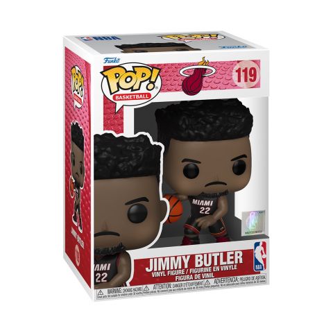 NBA Stars: Heat - Jimmy Butler (Black Jersey) Pop Figure