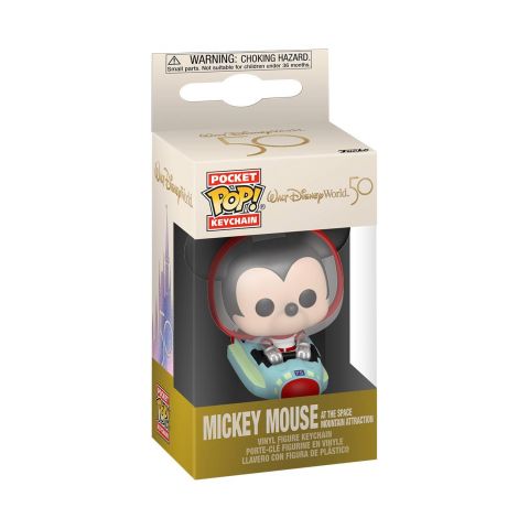 Key Chain: Disneyland WDW50 - Mickey Space Mountain Pocket Pop