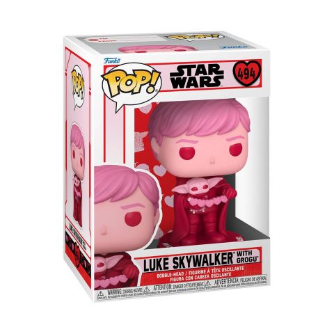 Star Wars: Valentines - Luke & Grogu Pop Figure