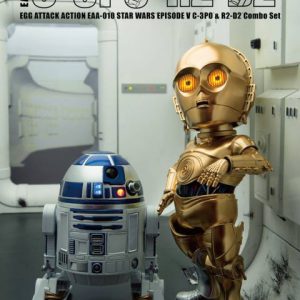 Star Wars: C-3PO & R2-D2 EAA-010 Combo Pack Egg Attack Action Figure