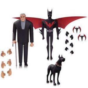 Batman Beyond: Batman (Terry McGinnis), Bruce Wayne & Ace Deluxe Action Figures (Set of 3)