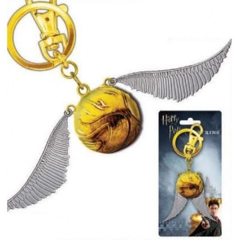Key Chain: Harry Potter - Snitch Color Pewter