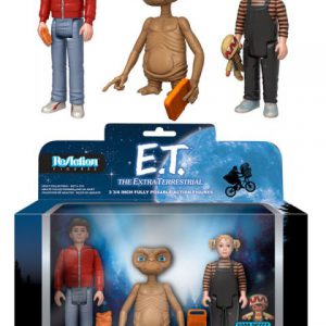 E.T.: E.T., Elliott & Gertie ReAction Action Figure Box Set (Set of 3)