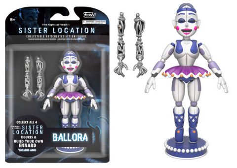 Five Nights At Freddy's: Ballora Action Figure (Build A Figure)