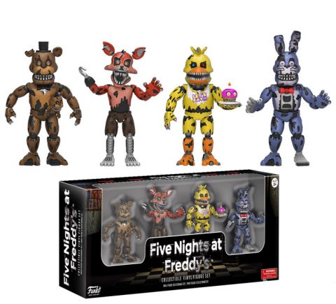 Five Nights at Freddy's: Five Night Figure Set (4-Pack)