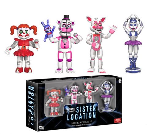 Five Nights at Freddy's: Sister Location Figure Set (4-Pack)