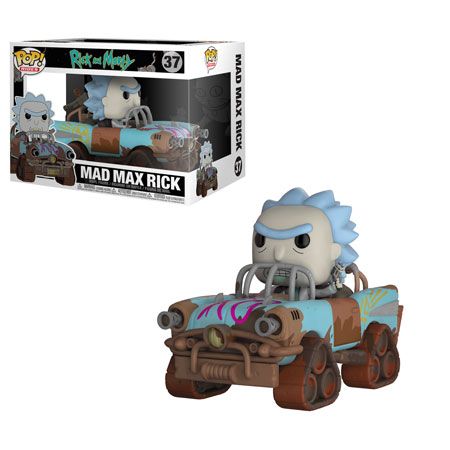 Rick and Morty: Mad Max Rick Pop! Rides Vinyl Figure