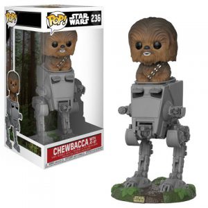 Star Wars: Chewbacca in AT-ST Pop! Rides Vinyl Figure