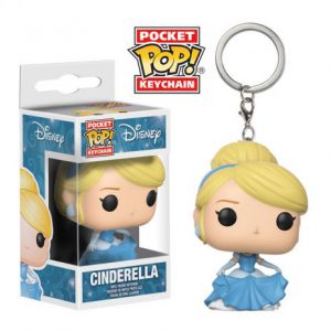 Key Chain: Disney - Cinderella Pocket Pop Vinyl