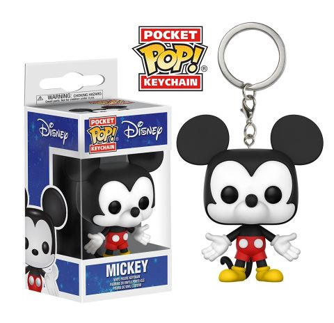Key Chain: Disney - Mickey Mouse Pocket Pop Vinyl