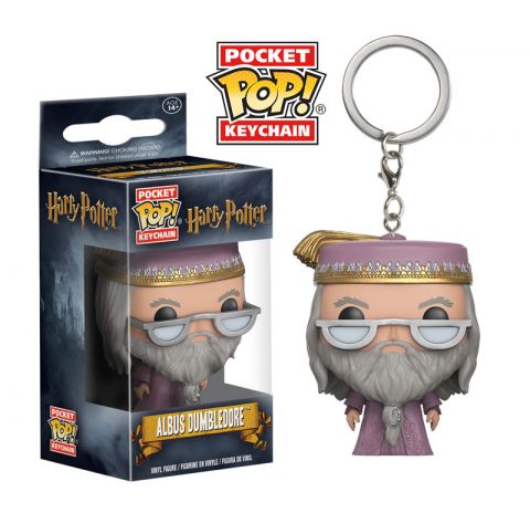 Key Chain: Harry Potter - Dumbledore Pocket Pop Vinyl