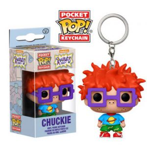 Key Chain: Rugrats - Chuckie Finster Pocket Pop Vinyl