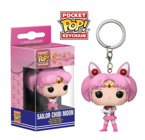 Key Chain: Sailor Moon - Sailor Chibi Moon Pocket Pop Vinyl
