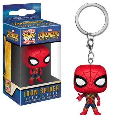 Key Chain: Avengers Infinity War - Iron Spider Pocket Pop Vinyl