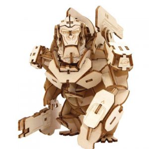 Overwatch: Winston 3D Wooden Model Figure w/ Poster