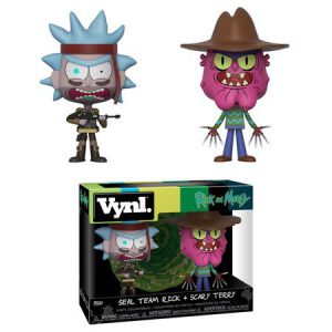 Rick and Morty: Seal Team Rick & Scary Terry Vynl Figure (2-Pack)