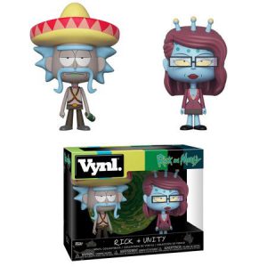 Rick and Morty: Sombrero Rick & Unity Vynl Figure (2-Pack)