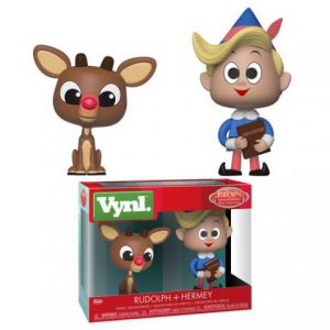 Christmas Classics: Rudolph & Hermey Vynl Figure (2-Pack)