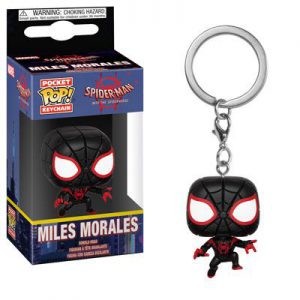 Key Chain: Spiderman Into the Spider Verse - Miles Morales (Kid Arachnid) Parker Pocket Pop Vinyl