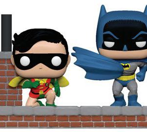 Batman: 80th Anniversary - Batman & Robin Comic Moment Pop Vinyl Figure