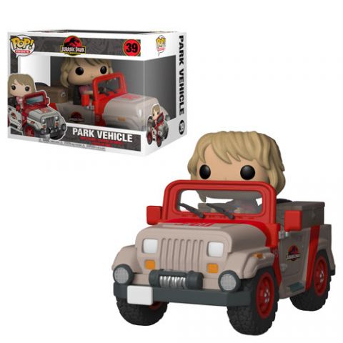 Jurassic Park: Ellie Sattler In Jeep Pop Rides Vinyl Figure