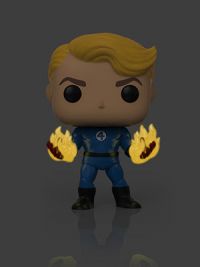 Fantastic Four: Human Torch (Suited) Pop Figure (Specialty Series)
