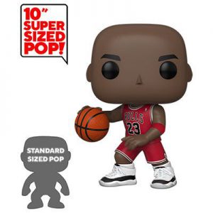 NBA Stars: Bulls - Michael Jordan (Red Jersey) 10'' Pop Figure