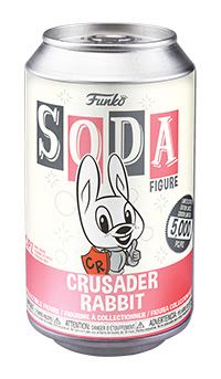 Crusader Rabbit: Crusader Rabbit Vinyl Soda Figure (Limited Edition: 5000 PCS)
