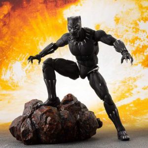 Avengers Infinity War: Black Panther & Tamashii Effect Rock S.H.Figuarts Action Figure